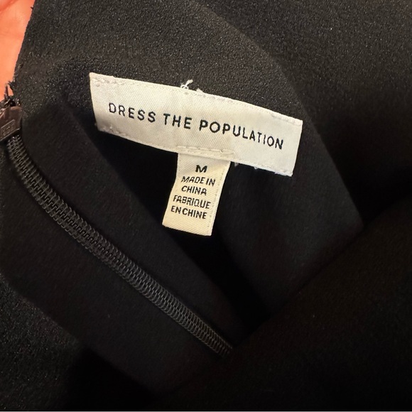 Dress The Population Black Floral Dress - Picture 7 of 7